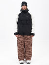 Men's Freestyle Mountain Camo Snow Suit – Bomber Jacket & Baggy Pants Set