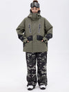 Women's Chillform Reflective Camo Snow Suit – Glow Trail Jacket with Baggy Snow Pants Set
