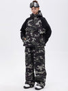 Women's Freestyle Mountain Camo Snow Suit – Bomber Jacket & Baggy Pants Set