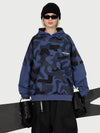 Women's Park Rider Freestyle Snow Hoodie – 2-in-1 Layered Style with Contrast Sleeves