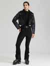 Women's Glacier Vogue Ski Jumpsuit & Fleece-Collar Faux-Leather Jacket