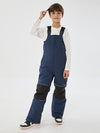 Boys Winter Trek Light Reflective Knee Guard Waterproof Insulated Snow Bib Pants