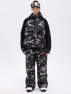 Women's Freestyle Mountain Camo Snow Suit – Bomber Jacket & Baggy Pants Set
