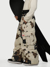 Men's Functional Street Utility Belt Cargo Multi Pocket Baggy Snow Pants