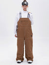 Women's City Chill Street Style Freerider Baggy Snow Bib Overalls