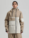 Women's Gsou Snow Terrain Flow FlexZip Hybrid Cargo Snowboard Jacket