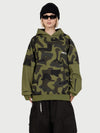 Women's Park Rider Freestyle Snow Hoodie – 2-in-1 Layered Style with Contrast Sleeves