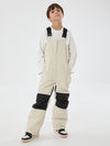 Boys Winter Trek Light Reflective Knee Guard Waterproof Insulated Snow Bib Pants