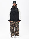 Men's Freestyle Mountain Camo Snow Suit – Bomber Jacket & Baggy Pants Set