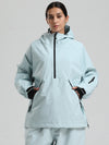 Women's Gsou Snow Durable Urban Vibe Pullover Anorak Snowboard Jacket