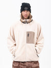Men's Mountain-Ready Faux Sherpa Adventure Full-Zip Warm Fleece Jacket