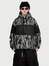 Women's Timber Colorblock Freeride Half-Zip Pullover Anorak Snow Jacket