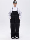 Women's City Chill Street Style Freerider Baggy Snow Bib Overalls