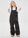 Girls Mountain Trek Light Reflective Knee Guard Waterproof Insulated Snow Bib Pants