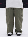 Men's Double Knee Mountain Freestyle Baggy Snow Pants