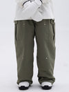 Women's Double Knee Mountain Freestyle Baggy Snow Pants
