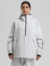 Women's Gsou Snow Durable Urban Vibe Pullover Anorak Snowboard Jacket