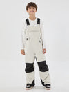Boys Mountain Trek Light Reflective Knee Guard Waterproof Insulated Snow Bib Pants