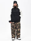 Men's Freestyle Mountain Camo Snow Suit – Bomber Jacket & Baggy Pants Set