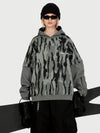 Women's Park Rider Freestyle Snow Hoodie – 2-in-1 Layered Style with Contrast Sleeves