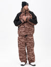 Men's Freestyle Mountain Camo Snow Suit – Bomber Jacket & Baggy Pants Set