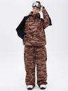 Women's Freestyle Mountain Camo Snow Suit – Bomber Jacket & Baggy Pants Set