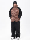 Men's Freestyle Mountain Camo Snow Suit – Bomber Jacket & Baggy Pants Set