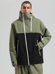 Men's Gsou Snow HyperDrive All-Season Color Block Mountain Cargo Snow Jacket