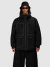Men's UrbanCraft Street Utility Freestyle Snow Jacket – Reflective Hood & Workwear Design