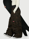 Women's Functional Street Utility Belt Cargo Multi Pocket Baggy Snow Pants