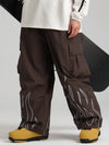 Women's Gsou Snow Furious Spark Reflective Fire Cargo Snow Pants