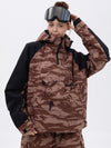 Women's Mountain Freestyle Cargo Pocket Bomber Camo Snowboard Jacket