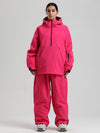 Women's Gsou Snow Durable Urban Vibe Pullover Anorak Snowboard Suits