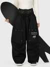 Women's Camden Punk Rivet Street Utility Cargo Snow Pants – Baggy Freestyle Fit