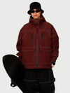 Women's UrbanCraft Street Utility Freestyle Snow Jacket – Reflective Hood & Workwear Design