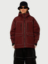 Women's UrbanCraft Street Utility Freestyle Snow Jacket – Reflective Hood & Workwear Design