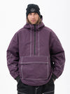 Men's All Season Mountain Vibe Streetstorm Pullover Camo Snowboard Jacket