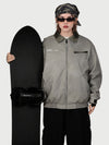 Women's Urban Steeze Workwear Lifestyle Snow Jacket – Contrast Collar Utility Fit