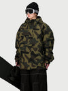 Women's Ultra Feral Camo Shark Half Zip Pullover Anorak Snow Jacket