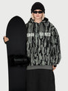 Women's Hyper Beast Reflective Graphic Snow Hoodie – Crew Edition