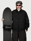 Women's Urban Steeze Workwear Lifestyle Snow Jacket with Rivet-Reinforced Panels