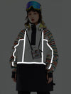 Women's Vector Unisex Reflective Colorful Winter Anorak Snow Jacket