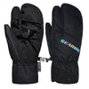 Men's Searipe Competitor Leather Kevlar Palm Snowboard Ski Gloves