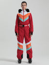 Women's Gsou Snow Padded V Stripe Ski Suit
