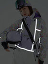 Women's Vector Unisex Reflective Colorful Winter Anorak Snow Jacket