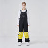 Women's RAWRWAR Mountain Discover Colorblock Snow Bibs Ski Pants