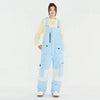 Women's Nandn Pockets Fun Snowboard Bibs Snow Pants