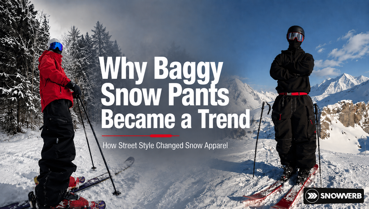 Why Baggy Snow Pants Became a Trend: How Street Style Changed Snow Apparel