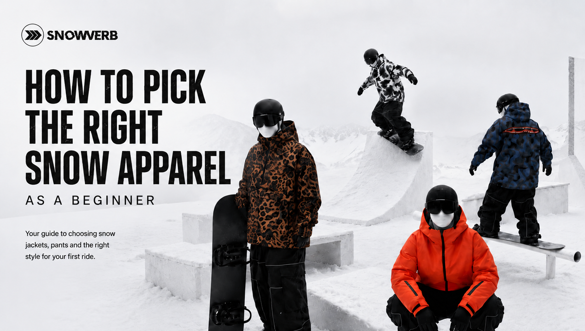 How to Pick the Right Snow Apparel as a Beginner | Snowverb