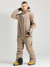 Men's All Mountain Freerider One Piece Ski Suits Full Body Snowsuits